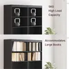 BEALIFE Scaffalatura 120x34x180 cm con 4 cassetti | MDF con Anteprima dell’immagine prodotto 3