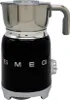 A black and silver milk frother on a white background. Podgląd zdjęcia produktu