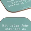 Mr. & Mrs. Panda Untersetzer Glas Spruch 1982 Geburtstag Produktbild-Vorschau 5