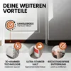 Türdichtung selbstklebend Zugluftstopper Tür 200cm Produktbild-Vorschau 6