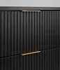 Rodan | Waschbeckunterschrank 80cm | Schwarz Matt - Holz | Produktbild-Vorschau 6