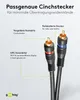 goobay Câble de connexion stéréo 2 x RCA vers 2 x RCA Voir les images du produit 6