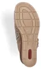 Rieker Damen-Sandalette Beige, Farbe:beige/schlamm, EU Produktbild-Vorschau 20