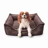 4L Textil HUGO Orthopädisches Hundebett aus Cord mit Produktbild-Vorschau 2