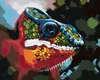 Zuty - Malování podle čísel - ABSTRAKTNÍ BAREVNÝ CHAMELEÓN, Náhled obrázku produktu 1