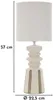 Stolní lampa Tribal 22,5 x 57 x 22,5 cm železo keramika Náhled obrázku produktu 6