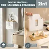 Eluno papieren handdoekdispenser met deksel, Productafbeelding-voorbeeld 2