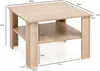 Couchtisch WL5.833 Sonoma Eiche 60x42x60 cm Design Produktbild-Vorschau 4