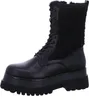 REPLAY Any Fur Schnürstiefel Schwarz Produktbild-Vorschau 1