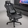 Herní židle kancelářská židle VIKING BLACK psací židle Náhled obrázku produktu 4
