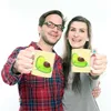 Mr. & Mrs. Panda Plastikbecher Avocado Schwangerschaft - Produktbild-Vorschau 5