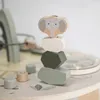 Label Label Tavolo attività in legno - Giocattolo educativo Anteprima dell’immagine prodotto 3