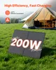 Pannello solare pieghevole VEVOR da 200 W, modulo solare Anteprima dell’immagine prodotto 2