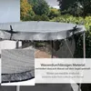 ONVAYA® Trampolin Sonnensegel in Anthrazit | Neues Modell | Produktbild-Vorschau 5