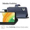 imoshion  Klapphülle Samsung Galaxy A13 (4G) - Dunkelblau Produktbild-Vorschau 5