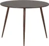 FURNLUX Dining Table Plaza Walnut 100cm / Hauptfarbe: Braun Produktbild-Vorschau 1