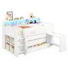 Letto a castello Merax 90x200 cm, letto a soppalco con Anteprima dell’immagine prodotto 6