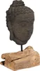 SKULPTUR "BUDDHA" | 45 cm, Beton | Buddha-Kopf, Buddha Deko Produktbild-Vorschau 1