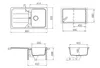 Lavello SCHOCK FORMHAUS D-100 in CROMA Anteprima dell’immagine prodotto 16