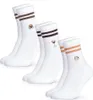 Occulto Damen & Herren Motiv Tennissocken mit Streifen 3er Produktbild-Vorschau 1