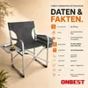 ONBEST Campingstuhl | mit 16L Kühltasche | Seitentisch | Produktbild-Vorschau 11