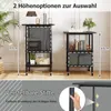 COSTWAY 3-poziomowy stojak na drukarkę, wózek na drukarkę z Podgląd zdjęcia produktu 7
