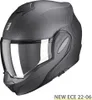 Scorpion Exo-tech Evo Carbon Solid Modularhelm Schwarz L Produktbild-Vorschau 4