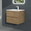 Mai & Mai Badmöbel-Set Waschbeckenunterschrank 60x48x50cm Produktbild-Vorschau 2