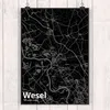 Mr. & Mrs. Panda Bild Wesel DIN A2 - Geschenk, drucke, Produktbild-Vorschau 2