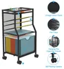 Rolling File Cart - 6-lagiger Büro Organizer auf Rollen Produktbild-Vorschau 5
