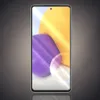A smartphone screen protector is shown on a dark, gradient background. Produktbild-Vorschau