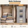 GoMaihe opbergboxen voor kleding, 66 liter, met metalen Productafbeelding-voorbeeld 4