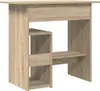 A wooden desk with shelves. Anteprima dell’immagine prodotto