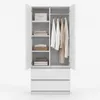 Drehtürenschrank SOLO 2D2S, Schlafzimmer, Kleiderschrank Produktbild-Vorschau 4