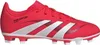 A red Adidas Predator children's soccer cleat is shown from the side against a white background. Produktbild-Vorschau