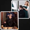 Friseurumhang Barber Umhang Schwarz Lang Gross Wasserdicht Produktbild-Vorschau 3