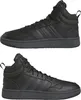 adidas Hoops 3.0 Mid WTR Schnürstiefel Schwarz Produktbild-Vorschau 17