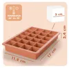 Blumtal Eiswürfelformen Silikon 3er Set - 24er Produktbild-Vorschau 4
