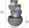 Zimmerbrunnen mit LED Beleuchtung Brunnen Innen- und Produktbild-Vorschau 11