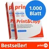 print24 Carta per stampanti Carta per fotocopie 1000 fogli Anteprima dell’immagine prodotto 1