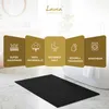 Lavea® 2er Set Badematte 50x80 cm, Badezimmerteppich 100% Produktbild-Vorschau 7