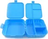 Brot- und Lunchbox mit 4 Fächern blau oder rosa | Produktbild-Vorschau 2
