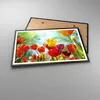 Gerahmtes Poster - Schwarzer Rahmen - Tulpe Blume Plantage Produktbild-Vorschau 3