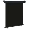 vidaXL Balkon-Seitenmarkise 145x250 cm Schwarz Produktbild-Vorschau 8