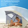 Aopunly Beach Umbrella Parasol 210cm UV ochrana 50+ Náhled obrázku produktu 4