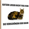 vianmo Holzschild 20x30 cm Katzen verschönern den Raum Tier Produktbild-Vorschau 1