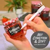 Praknu 25 małych słoików na dżem 125 ml - z etykietami i Podgląd zdjęcia produktu 2