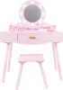 Bandits & Angels Kinderschminktisch Sofia Pink mit Spiegel Produktbild-Vorschau 1