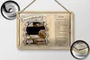 Blechschild Berufe 18x12cm Buchhändler Bücher Augapfel Produktbild-Vorschau 2