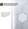 LELO Hex, Pánský kondom, Hladké, Bílá, Latex, Pravidelný, Náhled obrázku produktu 10